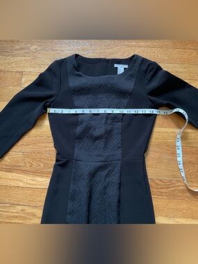 H&M black business casual dress sz 2 excellent condition!
